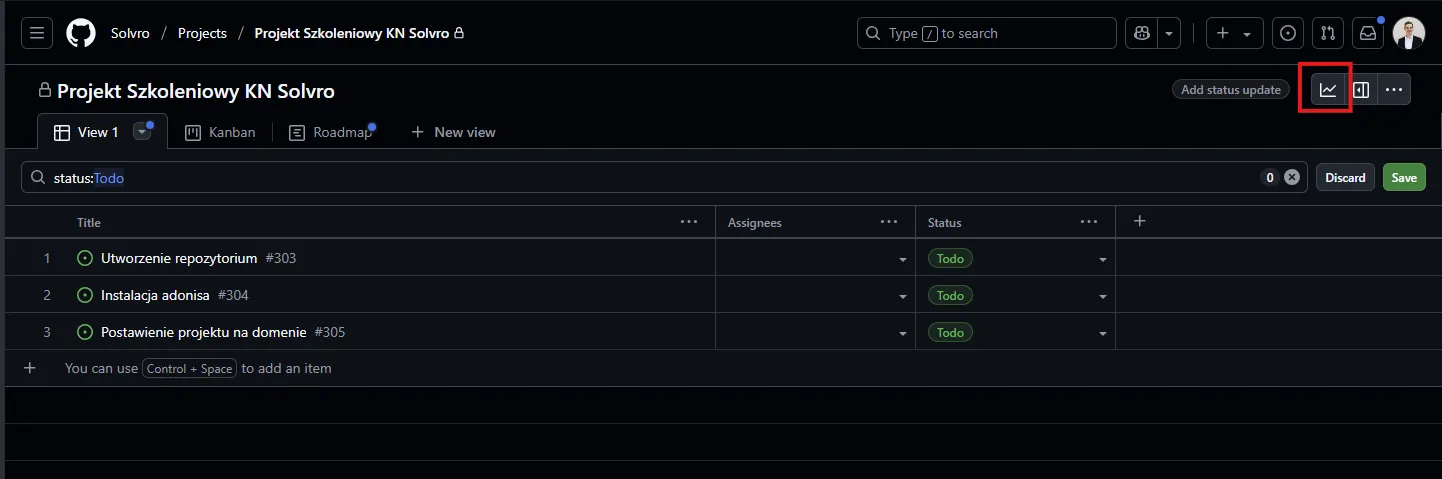 Jak dostać się do wykresów